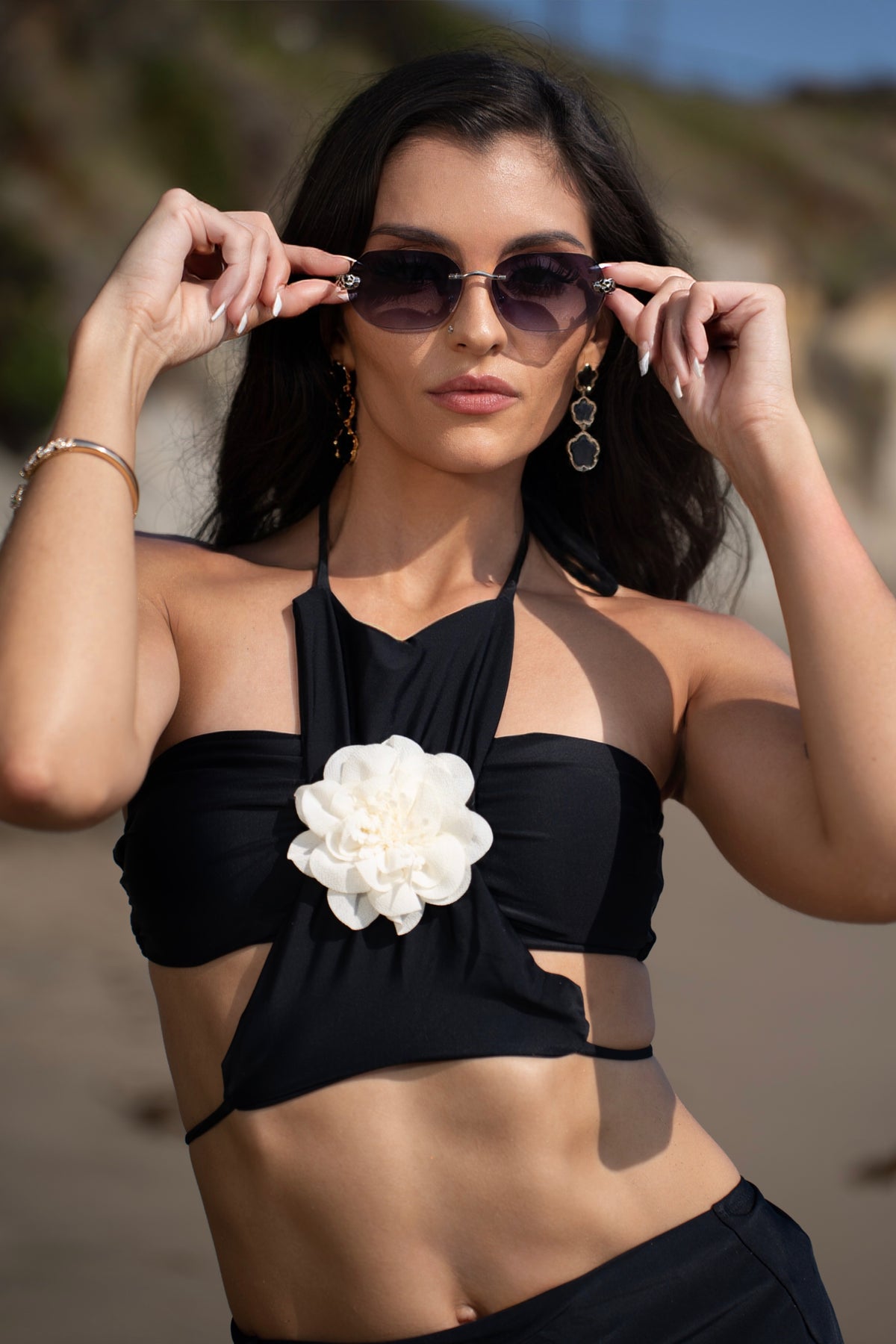 Black Fleur Bikini