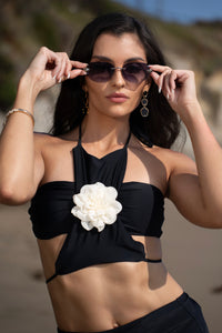 Black Fleur Bikini